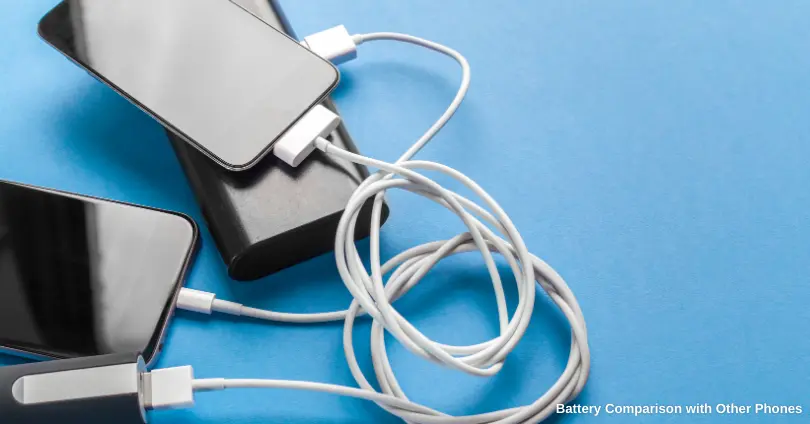 Battery Comparison with Other Phones