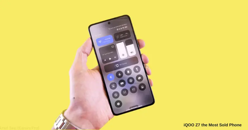 iQOO Z7 the Most Sold Phone in 2025
