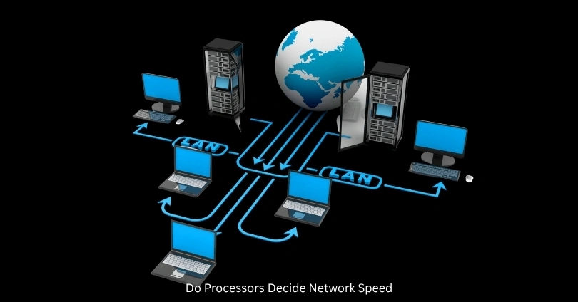 Do processors decide network speed